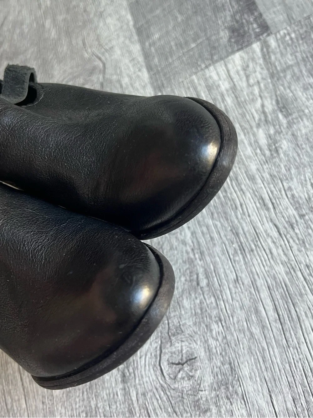 Frye CELESTE ARTISAN Shootie BOOTIE Black WOMEN Heel Shoe Size 8M